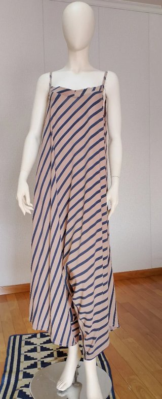 Mono Betty Blu Talla Única Rayas