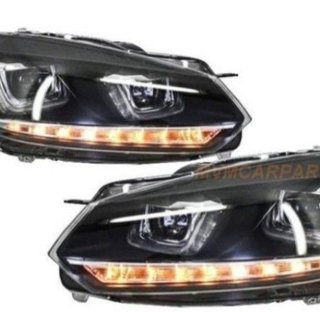 Faros delanteros Volkswagen Golf VI 6 Led Black ed