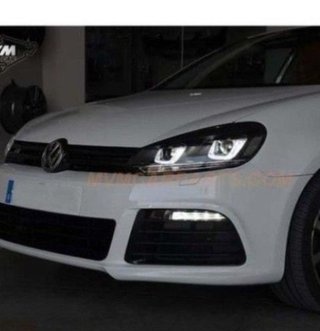 Faros delanteros Volkswagen Golf VI 6 Led Black ed