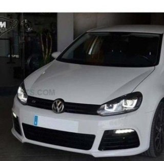 Faros delanteros Volkswagen Golf VI 6 Led Black ed