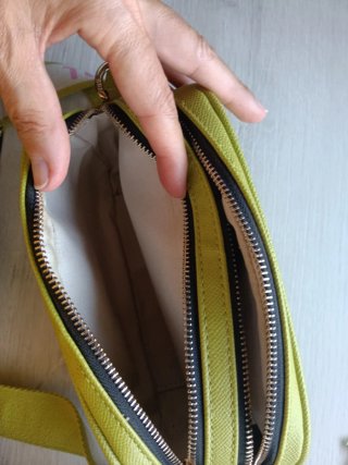Bolso Tous verde y blanco