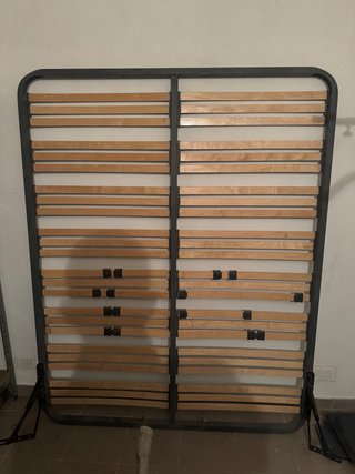Somier 190X150 láminas + elevación hidráulica