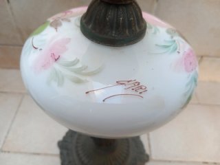 Par de candeeiros antigos para restauro
