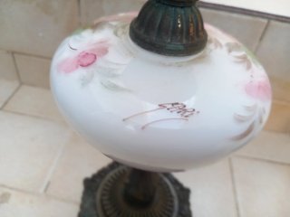 Par de candeeiros antigos para restauro