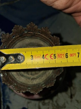 Par de candeeiros antigos para restauro
