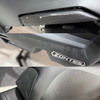 Zontes E 125 ABS Negra y Dorada