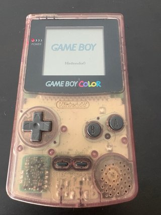 Game Boy Color morado Transparente