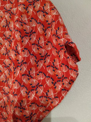 Blusa KOOKAI manga corta corte princesa