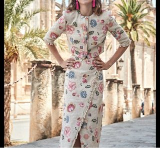 Traje Panambi floral