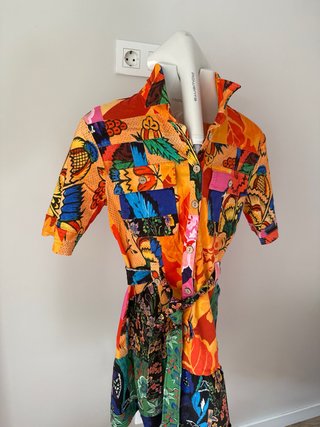 Vestido Desigual Talla S Estampado