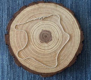 Cadena de plata 45 cm