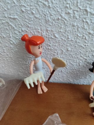 50 Figuras Wilma y Betty Picapiedra 1983