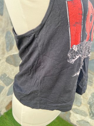 Camiseta Shana 1984 Negra Estilo Rock
