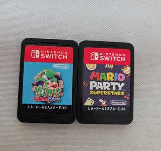 Yoshi y Mario Party Superstars sin caja switch