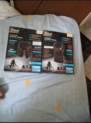 Conjunto Crivit Sports Ropa Interior Técnica L