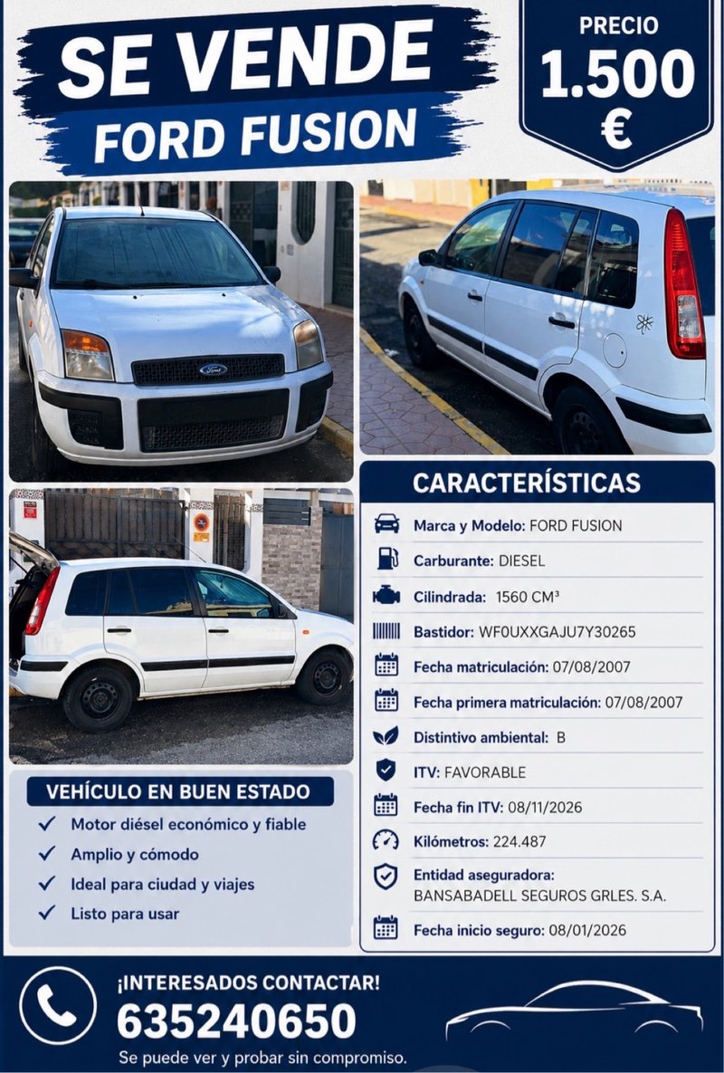 Ford Fusion 2007 - foto 1