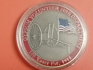 Moneda Coche Bomberos Gypsum Fire Protection