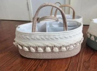 Cesta organizadora para pañales