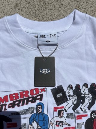 Camiseta Umbro Mertra XL Blanca