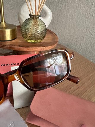 Gafas inspiracióMiu Miu Rectangulares Carey Nuevas