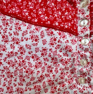Conjunto pijama floral talla L