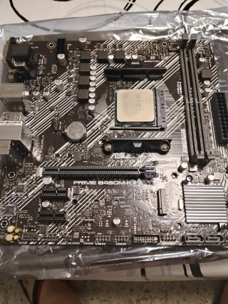 Placa Base Asus Prime B450M-KII + Ryzen 5 3350G