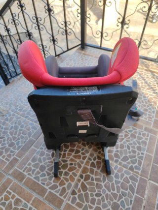 Silla de coche Isofix Revo Roja