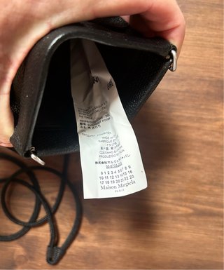 Maison Margiela Bolso Cuello/Teléfono Negro