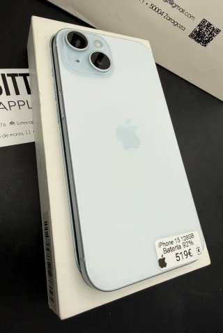 Iphone 15 128GB// BAT92%!!GARANTÍA!!CAMBIOS!!