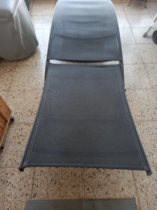 Tumbona de exterior plegable