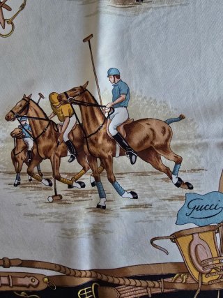Foulard Gucci Vintage Cavalli