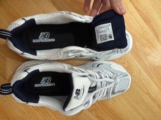 Zapatillas New Balance 530 Plata/Blanco