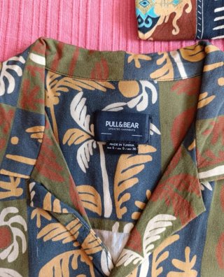 Camisa Estampada Manga Corta