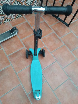 Patinete infantil 3 ruedas azul