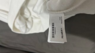 Sudadera Pull&Bear Blanca CAP New York 2025