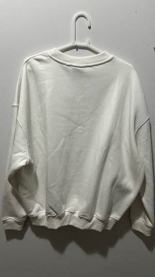 Sudadera Pull&Bear Blanca CAP New York 2025