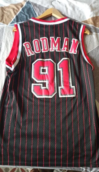 Camiseta Adidas Chicago Bulls 91  Rodman Talla S