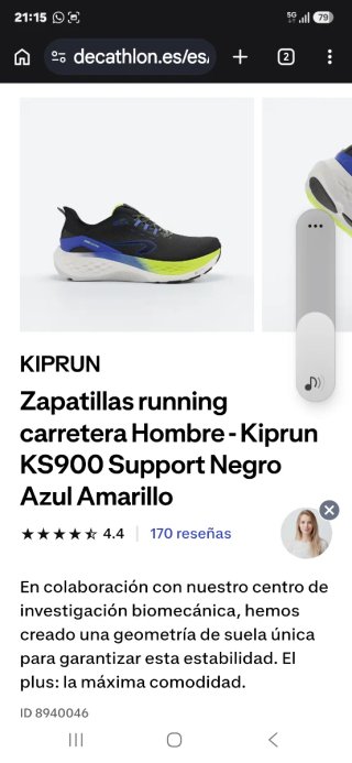 Zapatillas Kiprun KS900 2 Talla 44