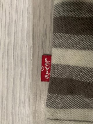 Polo Levi's Rayas Talla L Slim Fit