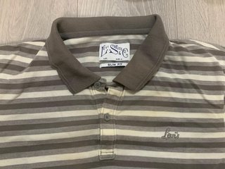 Polo Levi's Rayas Talla L Slim Fit