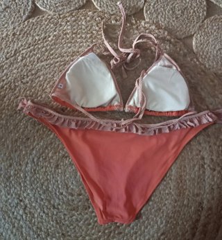 Bikini Dolores Promesas Naranja y Rosa