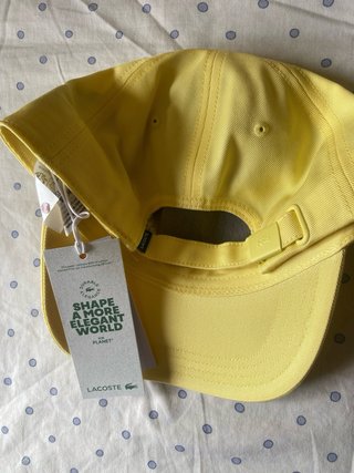 Gorra Lacoste Amarilla