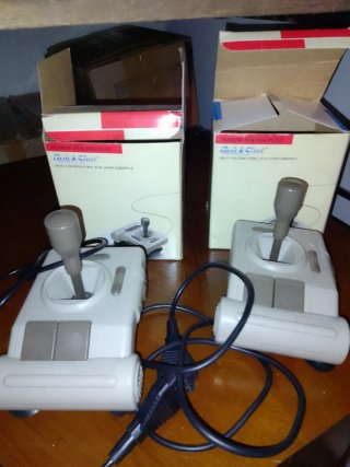 Joystick Quick Shot para PC IBM. 2 unidades