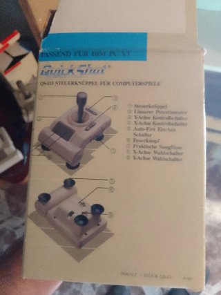 Joystick Quick Shot para PC IBM. 2 unidades
