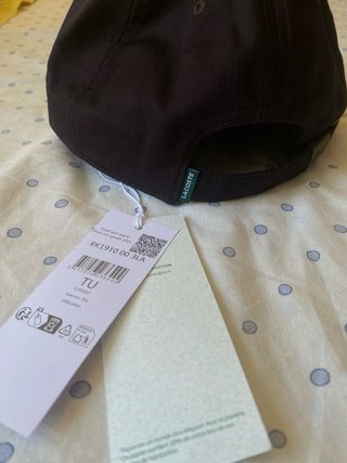 Gorra Lacoste Negra
