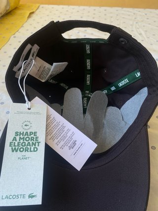 Gorra Lacoste Negra