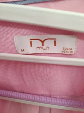 Camisa de vestir rosa para hombre