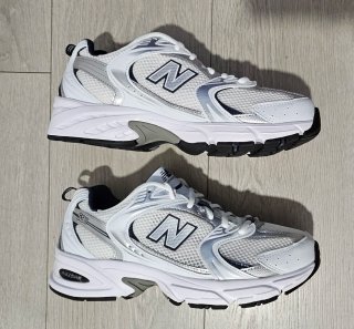 Zapatillas New Balance MR530 Plata y Blanco