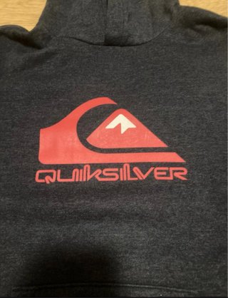 Sudadera Quiksilver Azul y Roja