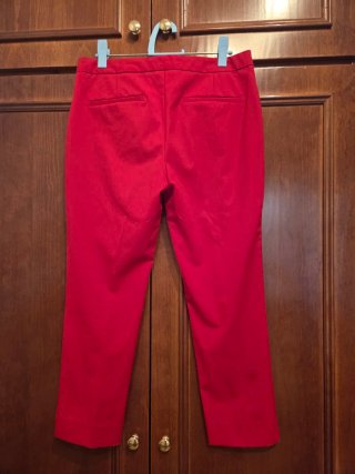 Pantalón rojo Zara Talla 40